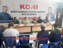 Persiapan Porkot XI, Bawa Atlet Luar Palembang Siap – siap Didiskualifikasi