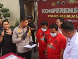 Polres Pasuruan Kota Amankan 2 Tersangka Judi Online
