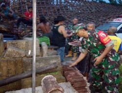 Dandim 0808/Blitar Instruksikan Kewaspadaan Pasca Hujan Deras dan Angin Kencang di Wilayah Blitar