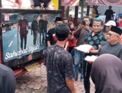 Paslon Rijanto-Beky Berikan Bantuan pada Korban Bencana Alam