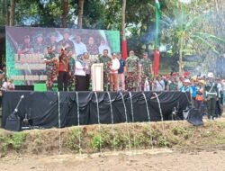 Plt Bupati Gresik Dampingi Kasad Launching Pipanisasi TNI AD Manunggal Air