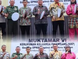 PJ Walikota Palembang Dr. A. Damenta, Mag.rer.publ, CGCAE Menghadiri Muktamar Kerukunan Keluarga Palembang