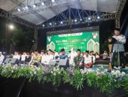 Dengan Bersholawat, Pemkab Jombang Berikan Sosialisasi Rokok Ilegal Bagi Masyarakat