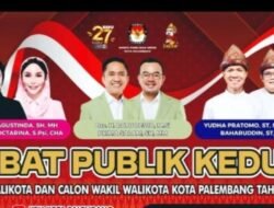 Sangat Menarik Cawawako Palembang Bertemu Di Debat Kedua Ini