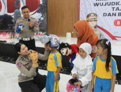 Polsanak Polresta Sidoarjo Edukasi Tertib Lalu Lintas Sejak Dini
