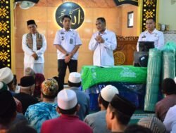 Masjid Al Muttaqin Lapas Lamongan Terima Bantuan Perlengkapan Keagamaan Dari Bank BSI.
