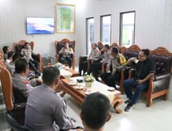 Gelar Coffee Morning, Kapolres Mojokerto Kota Ajak Pejabat Utama Perkuat Koordinasi Amankan Pilkada Serentak