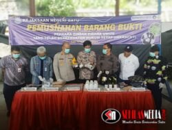 Pemusnahan Barang Bukti Perkara Tindak Pidana Umum Yang Telah Mempunyai Hukum Tetap di Kota Batu Meningkat