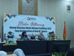 Menuju Pilkada Berintegritas, Bawaslu Kota Mojokerto Gelar Media Gathering
