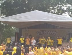 DPD Golkar Kabupaten Blitar, Peringati HUT Golkar ke – 60 di Wisata Bendungan Serut