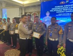 Ungkap Kasus Tabrak Lari Terbanyak, Satlantas Polres Mojokerto Dapat Penghargaan