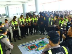Polres Gresik Lakukan Pengamanan Pertandingan Liga 2 Gresik United vs Persibo Bojonegoro