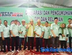 Super Bangwan Siap Berjuang Untuk Kemenangan RDPS Di Pilwako Palembang