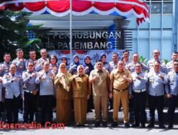 Sekda Kota Palembang Aprizal Hasyim Memberikan Pengarahan Dan Pembinaan Kepada Pejabat Dishub