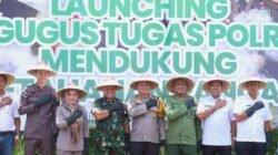 Kapolres Blitar bersama Forkopimda Ikuti Giat Launching Gugus Tugas Polri Dukung Ketahanan Pangan