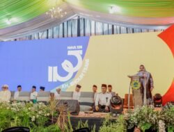 Kenang Jasa KH. M. Sholih Tsani, Ribuan Jamaah Ikuti Haul ke-126 Ponpes Qomaruddin Gresik