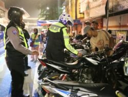 Polres Mojokerto Kota Intensifkan Patroli Cipta Kondisi Menjelang Pemungutan Suara