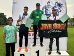 Anggota Polsek Solokuro Raih Juara Pertama di Kejurnas Atletik DKI Jakarta 2024