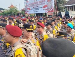 Kapolda Bali Tegaskan Tupoksi & Netralitas Polri Dalam Apel Sarpas Pam TPS 