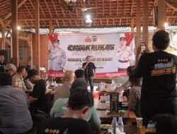 Cangkrukan Pilkada Damai, Kapolres Mojokerto Tegaskan Polri Netral