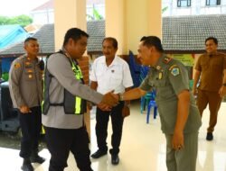 Kesiapan Pilkada 2024, Kapolres Gresik Patroli dan Pengecekan Logistik di Kecamatan