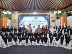 Pemilukada Aman dan Damai, Polres Lamongan Gelar Doa Bersama Anak Yatim