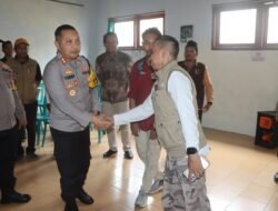 Aman! Pengamanan Berlapis, Kapolres Pasuruan Pantau Gudang Logistik PPS di Dua Desa