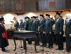 Pimpinan DPRD Jatim Definitif Periode 2024-2029 Akhirnya Dilantik