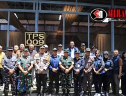 Forkopimda Kota Malang Bersama Polda Jatim Tinjau Langsung Sejumlah TPS di Kota Malang