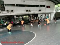 16 Kecamatan Mengikuti Porkot XI 2024 Cabor Futsal Di Palembang