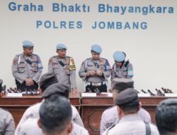 101 Senpi Anggota Polres Jombang Diperiksa Guna Antisipasi Penyalahgunaan