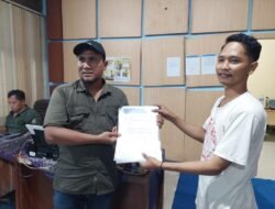 Disebut-sebut Calon Kuat Ketua PWI Mojokerto, Reporter JTV Aminuddin Ilham Mengawali Ambil Formulir Pendaftaran