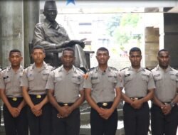 Polres Blitar Tanamankan Jiwa Nasionalisme, Siswa Bintara Latja Asli Papua ikuti Kegiatan Ziarah dan Mengenal Sejarah ke Makan Bung