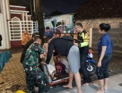 Gerak Cepat, Polres Mojokerto Kota Bersama Tiga Pilar Evakuasi Warga Terdampak Banjir