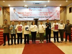 Pj Wali Kota Kediri Resmikan Satgas Kelurahan Bersinar Untuk Kelurahan Dandangan dan Ngampel