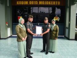 Rotasi Jabatan dan Pindah Satuan Perwira, Dandim 0815/Mojokerto : Sikapi Dengan Rasa Syukur
