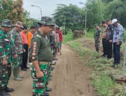Tingkatkan Ketahanan Wilayah Dari Ancaman Bencana, Koramil 0815/08 Dawarblandong dan Forkopimcam Tanam 225 Pohon