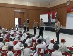 Satlantas Polresta Sidoarjo Edukasi Tertib Lalu Lintas Pelajar SD
