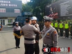 Jelang Libur Panjang Nataru, Polresta Malang Kota Gelar Pasukan Operasi Lilin Semeru 2024