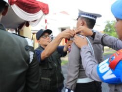 Pj Walikota Probolinggo Hadiri Apel Gelar Pasukan Jelang Nataru