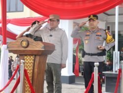 Kapolres Pasuruan Pimpin Apel Gelar Pasukan Operasi Lilin Semeru 2024