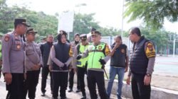 Kapolres Blitar Pimpin Patroli Pengecekan Pos Yan dan Pos Pam Operasi Lilin Semeru 2024