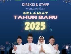 Dewan Direksi dan Karyawan PDAM Delta Tirta Sidoarjo Mengucapkan ” Selamat Natal 2024 dan Tahun Baru 2025″