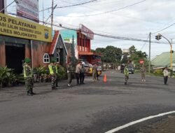 Koramil Pacet Bersama Personel Pengamanan Nataru Aktif Pantau Situasi Wilayah Dan Arus Lalu Lintas Kawasan Wisata