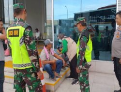 Jajaran Kodim 0808 bersama Polres Blitar Kota Bersinergi Di Pos Pengamanan Nataru