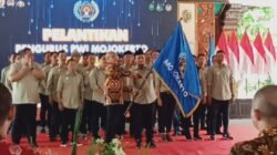 Penuh Khidmad, PWI Mojokerto Raya Masa Bhakti 2004-2027 Dilantik