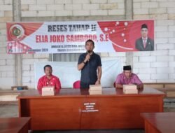 Gelar Reses Tahap II Perdananya, Ketua Komisi II DPRD Kabupaten Mojokerto, Elia Joko Sambodo