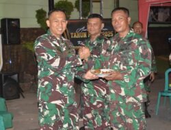 Momen Refleksi & Evaluasi Diri, Kodim 0815/Mojokerto Gelar Acara Malam Tahun Baru 2025