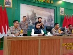 Release Akhir Tahun Polres Mojokerto Kota Ungkap Beberapa Kasus di Wilayahnya