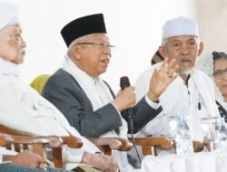 Pj Wali Kota Kediri Turut Sambut Wakil Presiden RI Periode 2019-2024 Saat Datang Ke Ponpes Lirboyo Kediri